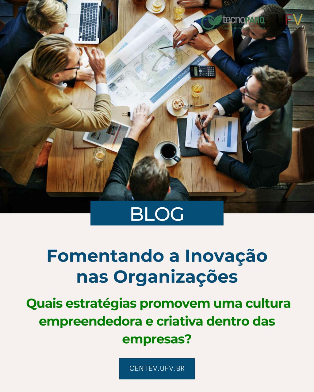 Fomentando a Inovação nas Organizações: Quais estratégias promovem uma ...